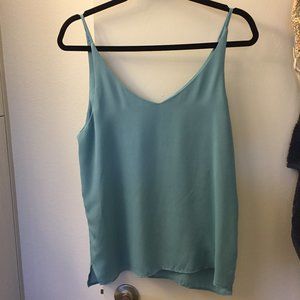 Shinestar blue aqua camisole tank top sleeveless